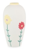 Cumpara ieftin Vaza flori portelan multicolora 14.6x26.6 cm