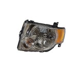 Far FORD ESCAPE, 01.2008-12.2012, partea stanga, TYC, Tip=USA; H13+PY27/7W+W5W; manual; argintiu; Omologare: SAE; halogen; este interzisa vanzarea in