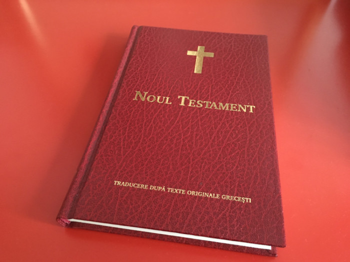 NOUL TESTAMENT- TRADUCERE DUPA TEXTE ORIGINALE GRECESTI. SOCIETATEA BIBLICA 2014