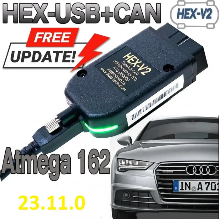 VCDS VAG COM 23.11.0 2023 Romana-Engleza VW Audi Skoda Seat RO-EN