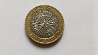 Marea Britanie / Anglia -2 Pounds/Lire 2005-Complotul prafului de pușcă foto