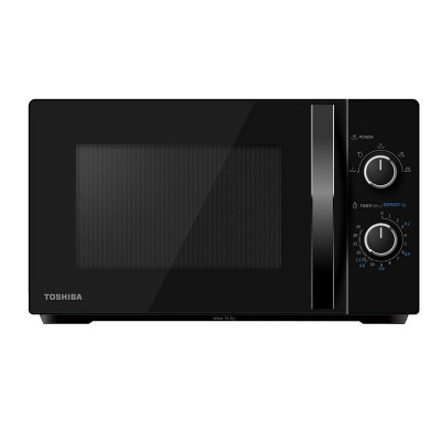 Toshiba Microunde MW2-MG20PBK, 800W, 20L, Decongelare, Temporizator, Gratar, 6 trepte, Negru foto