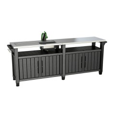 Masă de grătar de grădină din plastic Unity Chef