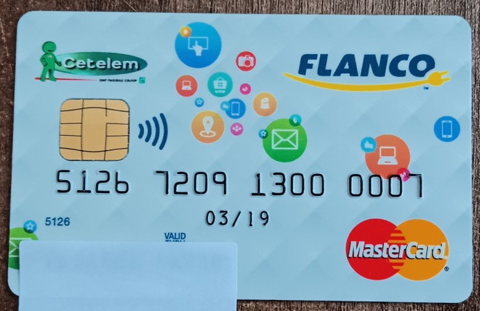 B12 106 - Card bancar foarte vechi - piesa de colectie