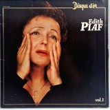 Edith Piaf &lrm;&ndash; Disque D&#039;Or - Vol. 1 NM / VG+ vinil LP disc Columbia Franta 1980 pop