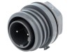 Conector Circular Soclu Tată BULGIN 2 Pini IP68 18A 600V EXP-0931/02/P Poliester