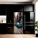 Cumpara ieftin Folie imprimata color pentru decor Frigider, dimensiune 200 x 90cm, model: AVX-FR02