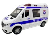 Masina Duba Sprinter Politie 1:32 cu lumini sunete si abur
