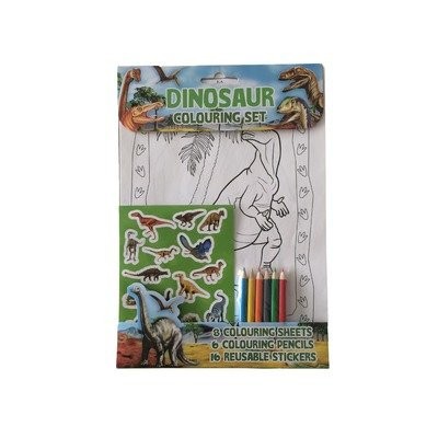 Set de colorat Dinosaur