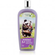 Bohemia Gifts & Cosmetics Bohemia Herbs Blueberry spumant de baie și gel de duș pentru copii 500 ml
