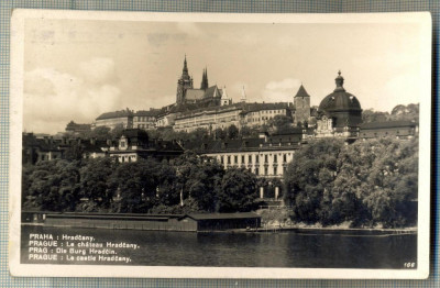 AD 312 C. P. VECHE -PRAGUE -LE CHATEAU HRADCANY-CEHOSLOVACIA - CIRC. 1937 RESITA foto