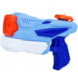 Pistol cu apa pentru copii 6 ani+, rezervor 300ml pentru piscina/plaja, 3 duze, albastru, Oem