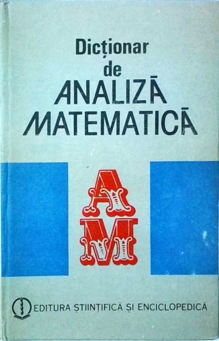 Romulus Cristescu - Dictionar de analiza matematica