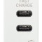Priza USB tip C dubla 5V 3A 1M Vimar Arke alb 19292.CC.B