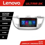 Navigatie Android Hyundai Tucson 2015-2019 Lenovo QLED 4GB+64GB 360