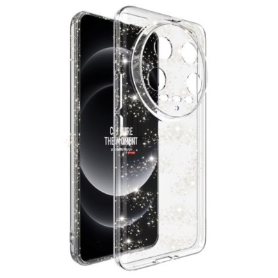 Husa pentru Xiaomi 14 Ultra - Techsuit SparkleSkin Series - Clear foto