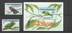 DOMINICA 1994 FAUNA PASARI foto
