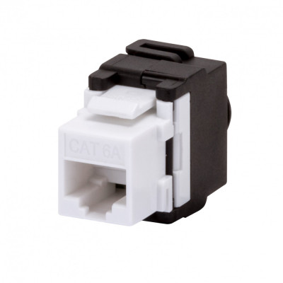 Priza conector RJ45 UTP CAT6A neecranata Gewiss GW38033 foto