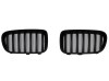 Grila masca fata fata BMW X3 (F25), 03.2014-08.2017, partea stanga, negru; TUNING,