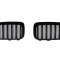 Grila masca fata fata BMW X3 (F25), 03.2014-08.2017, partea stanga, negru; TUNING,