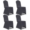 VidaXL Husă de scaun elastică, 4 buc., antracit 131415