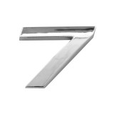 Ornament Auto 3D. Cifra 7. 26 Mm. Cromat 575598 64452