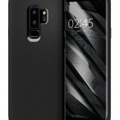 Husa Spigen Liquid Air pentru Samsung Galaxy S9+ Plus Negru Mat