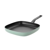 Tigaie Grill BergHOFF Sage, 26 cm, &icirc;nvelis antiaderent, Aluminiu, Verde HighLine Cooking
