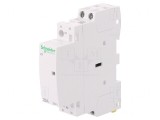 Contactor 2-poli 25A 230-240VAC NC IP20