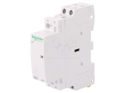 Contactor 2-poli 25A 230-240VAC NC IP20 foto