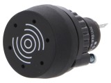 Semnalizator acustic 22mm EAO, IP65, 24VDC, 95dB