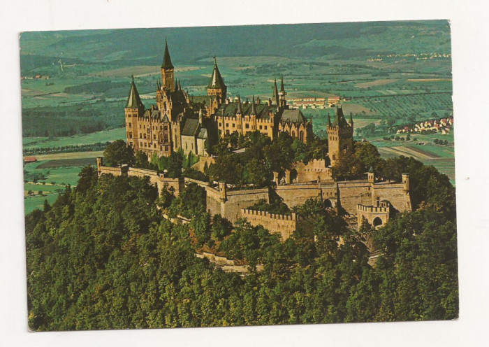 FG5 - Carte Postala - GERMANIA - Burg Hohenzollern, circulata 1992