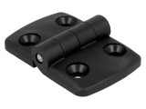 Balama Lăţ 72mm Poliamidă Neagră H 48mm