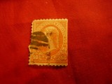 Timbru SUA 1894 -Pres, Th.Jefferson , 50 C orange stampilat