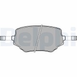 DELPHI LP1015 set placute frana,frana disc