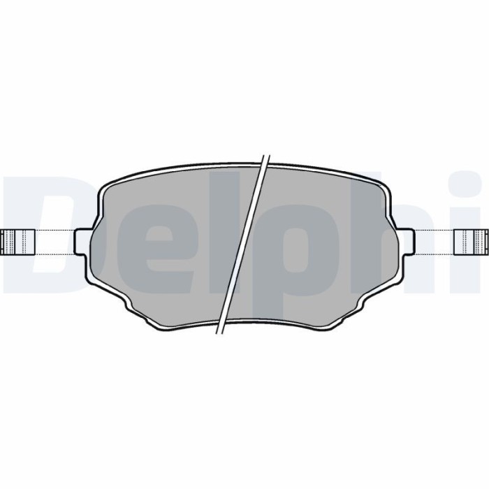 DELPHI LP1015 set placute frana,frana disc