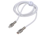 Cablu USB 2.0 Apple Lightning la USB C, 1m, High Speed