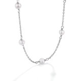 Lantisor Argint 925 cu Perla naturala de cultura - ALCA Fine Jewelry