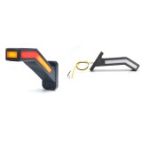 Cumpara ieftin Lampa Gabarit Led Cu Brat 1259L W168.6Dd, 12V-24V, Pozitie Alb Rosu Portocaliu Cu Semnalizare Stanga, Was