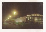 RF137 - Carte Postala - Brasov. Vedere nocturna a garii, circulata 1965