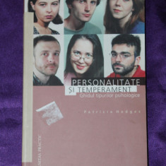 Personalitate si temperament Ghidul tipurilor psihologice – Patricia Hedges