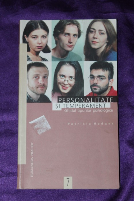 Personalitate si temperament Ghidul tipurilor psihologice &ndash; Patricia Hedges