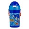 Sticlă Apă Copii, Sonic, Mecanism Pop Up, Capacitate 0,5L, Albastru, Plastic