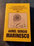 O contributie la istoria exilului romanesc volumul 2 Aurel Sergiu Marinescu