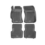 Set covorase auto din cauciuc SUBARU FORESTER (SG), 10.2002-01.2008, presuri tip tavita, negru, Rapid