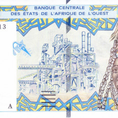 Bancnota Statele Africii de Vest 5.000 Franci 2003 - P113Am UNC Coasta de Fildes