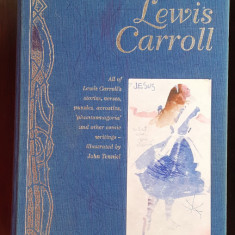 (C431) LEWIS CARROLL - THE COMPLETE ILLUSTRATED (LB. ENGLEZA), EDITIE DE LUX