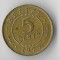 Moneda 5 cents 1973 - Belize