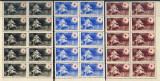 1943 LP151 serie Crucea Rosie (bloc de 10) MNH, Organizatii internationale, Nestampilat