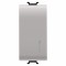 Intrerupator revenire cu led 1M Gewiss Chorus bej satinat MAT GW13132